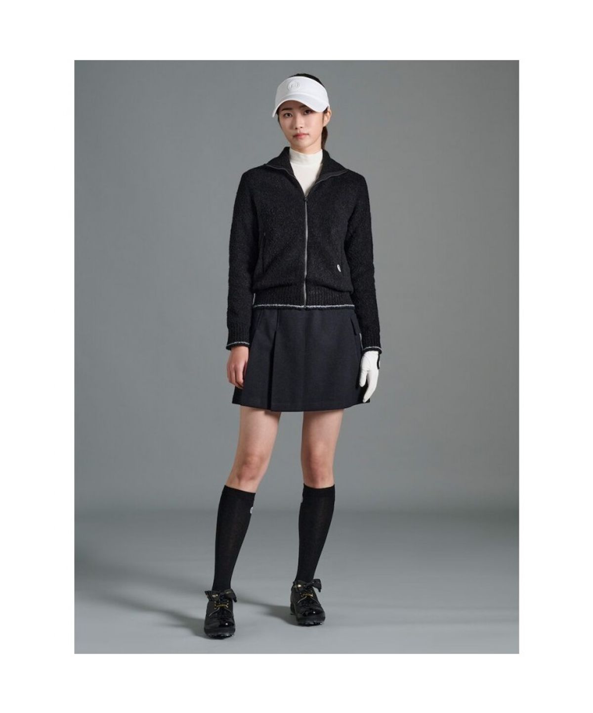 빈폴골프(BEANPOLE GOLF) 여성 혼방 큐롯 - 네이비