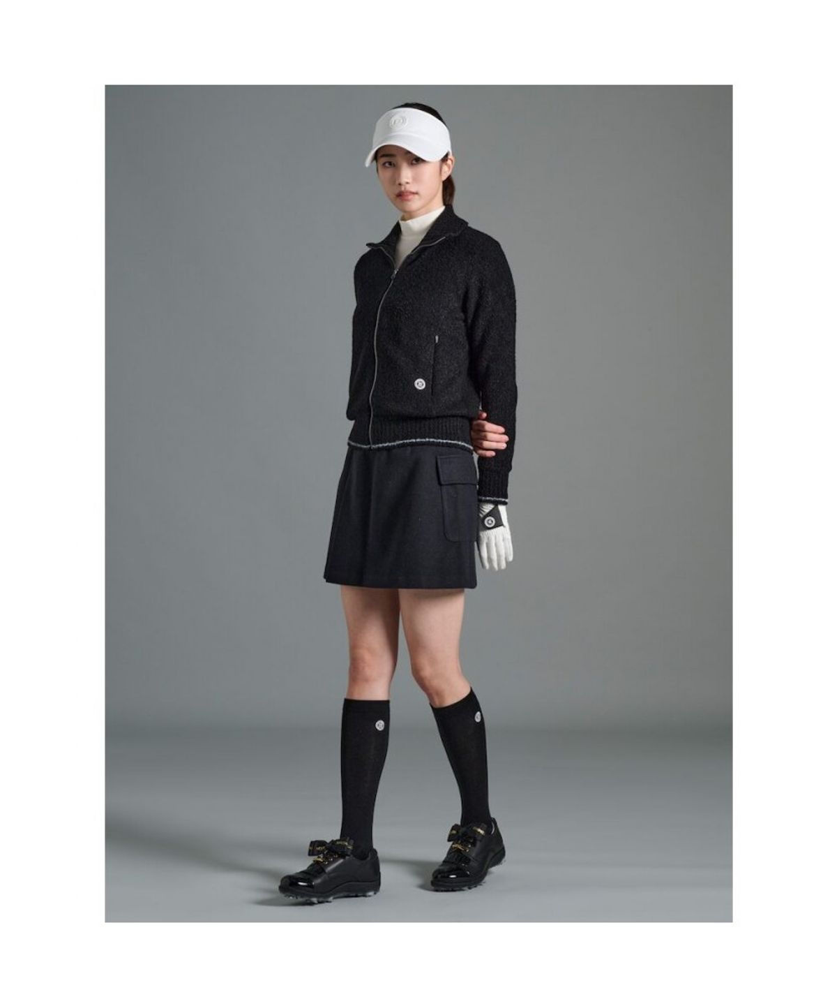 빈폴골프(BEANPOLE GOLF) 여성 혼방 큐롯 - 네이비