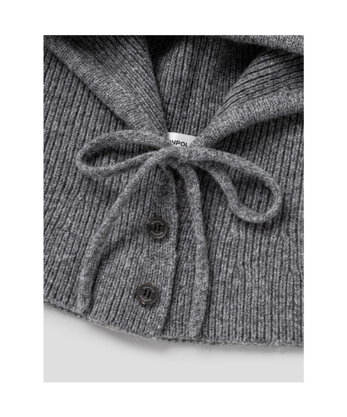 빈폴 액세서리(BEANPOLE ACCESSORY) 울 플레어 바라클라바 - 그레이