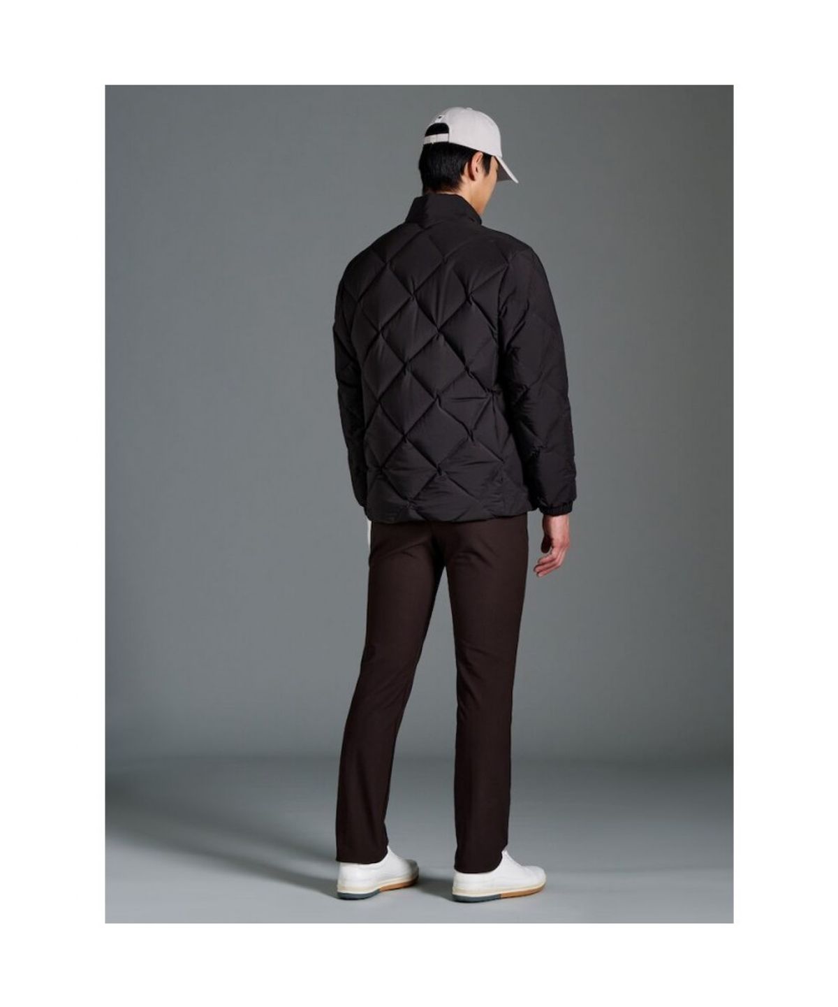 빈폴골프(BEANPOLE GOLF) 남성 발열 슬림 팬츠 - 옐로이시 브라운