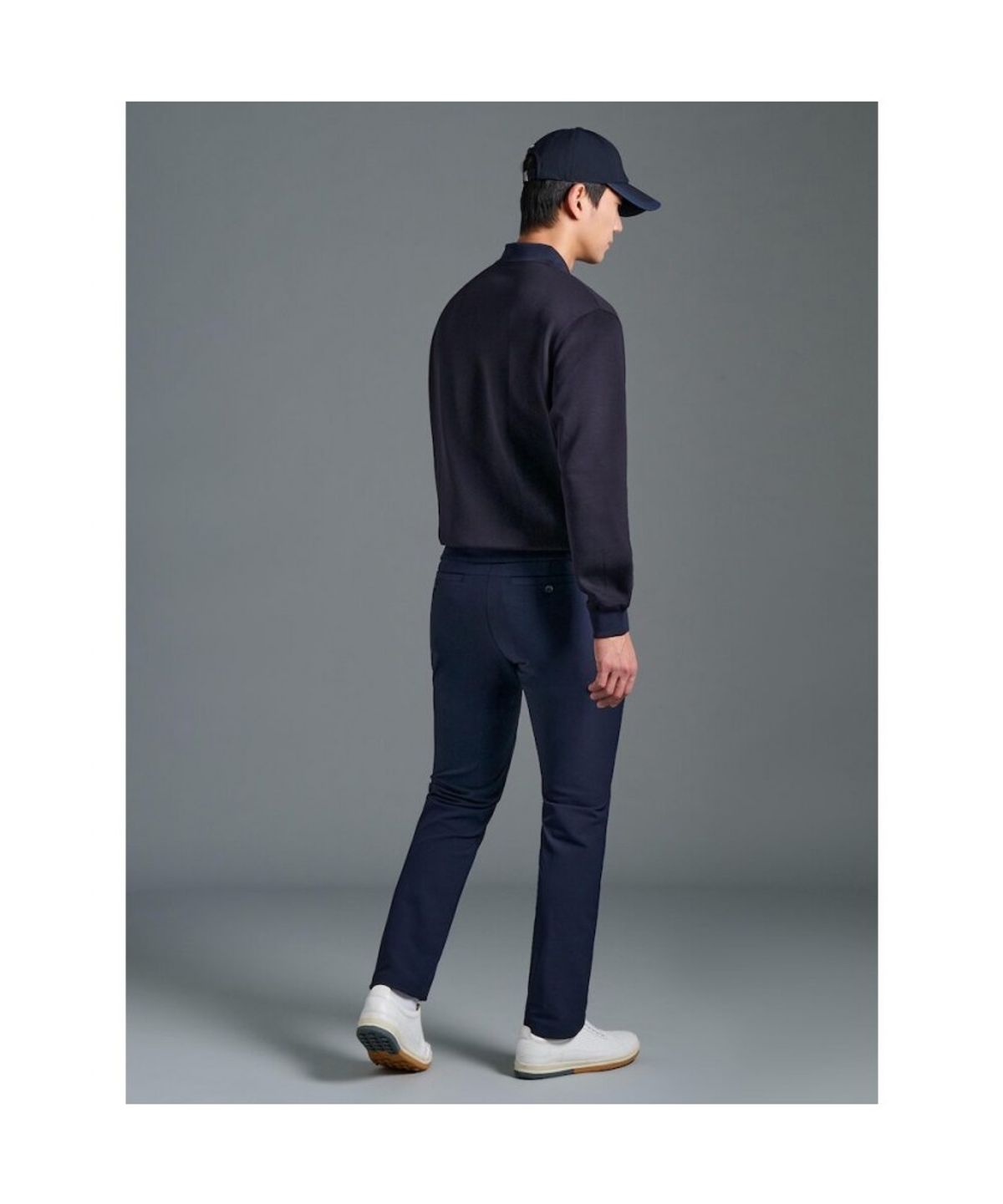 빈폴골프(BEANPOLE GOLF) 남성 발열 슬림 팬츠 - 네이비