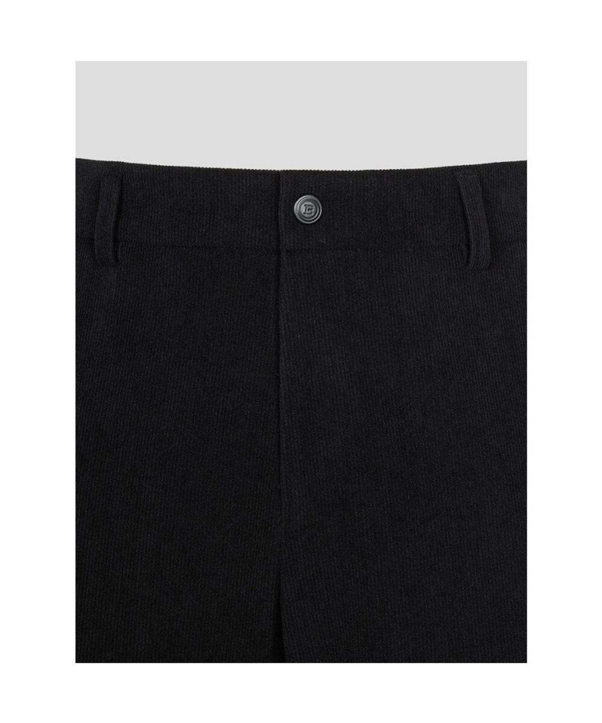 빈폴골프(BEANPOLE GOLF) 남성 코듀로이 슬림 팬츠 - 블랙