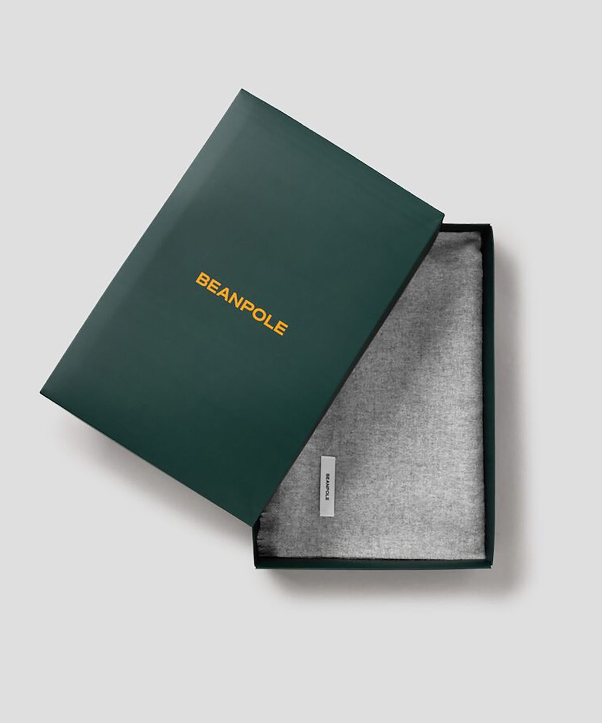 빈폴 액세서리(BEANPOLE ACCESSORY) 캐시미어 숏 머플러 - 라이트그레이