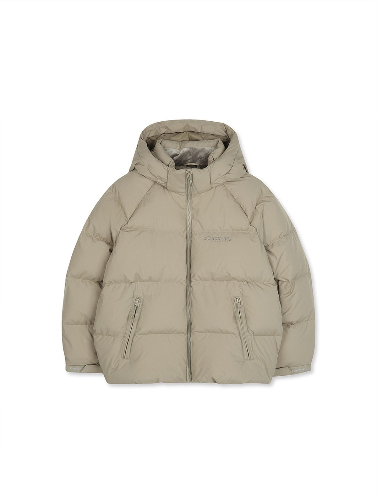 디스커버리 키즈(DISCOVERY KIDS) 에이블 다운 숏패딩 (BEIGE)