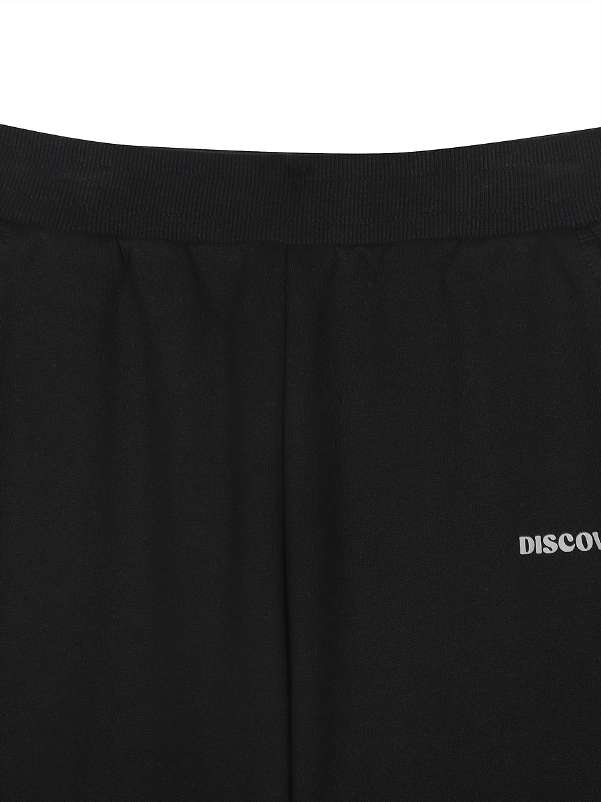 디스커버리 키즈(DISCOVERY KIDS) 여아 그래픽 맨투맨 세트 (BLACK)