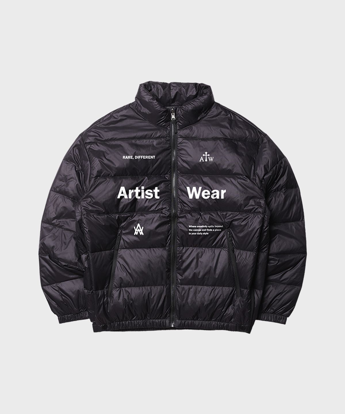 아티스트웨어(ARTISTWEAR) 유니티 오버핏 라이트 다운 패딩