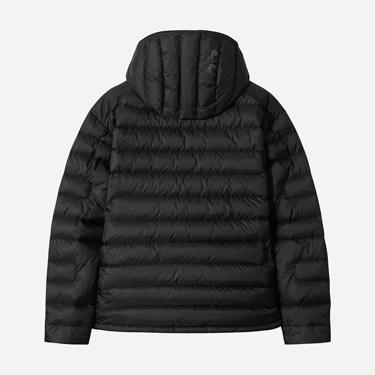 디오디(DOD) 보일러 후드 경량 구스 다운자켓(BLACK)