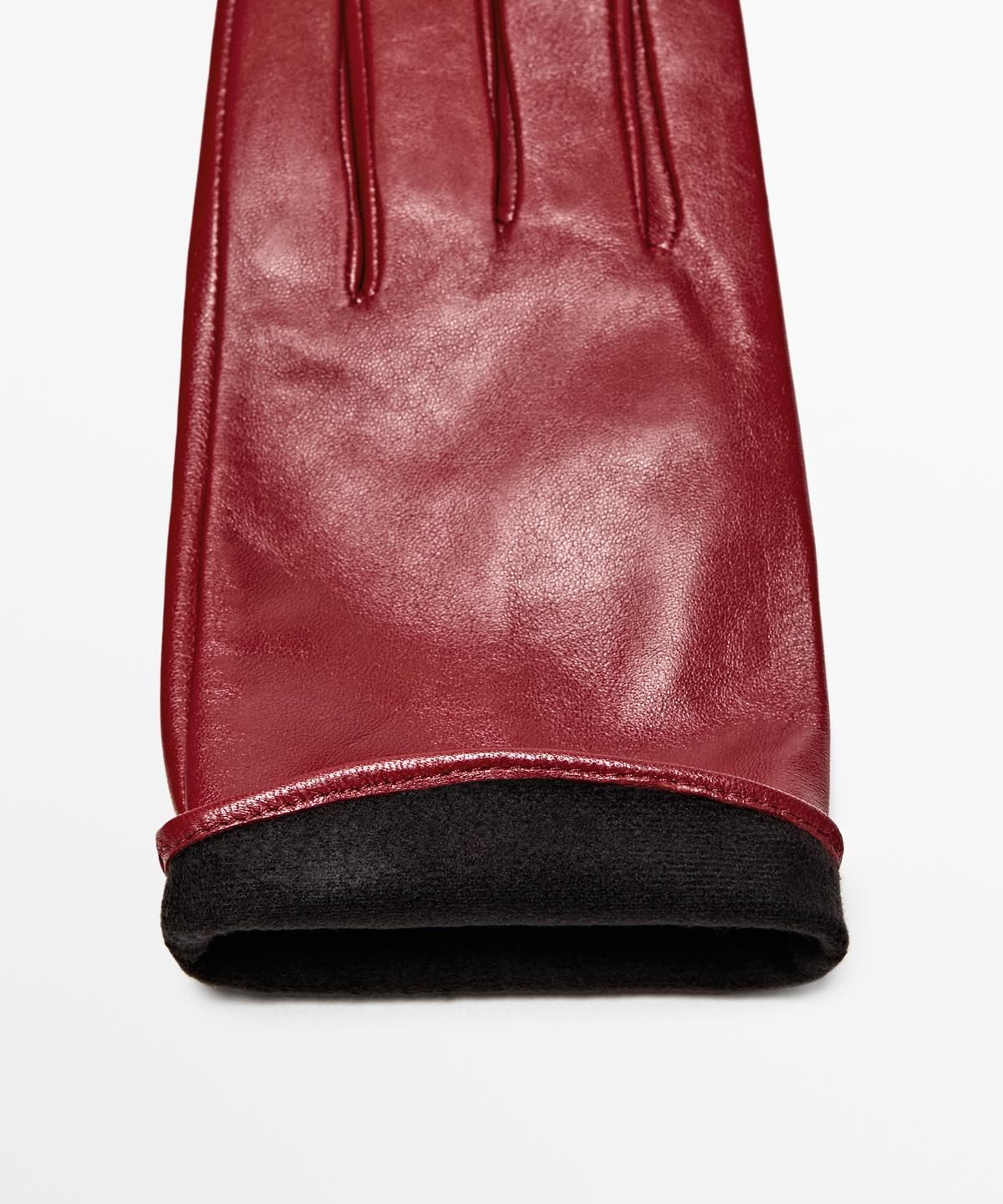 마시모두띠(MASSIMO DUTTI) 나파 레더 장갑