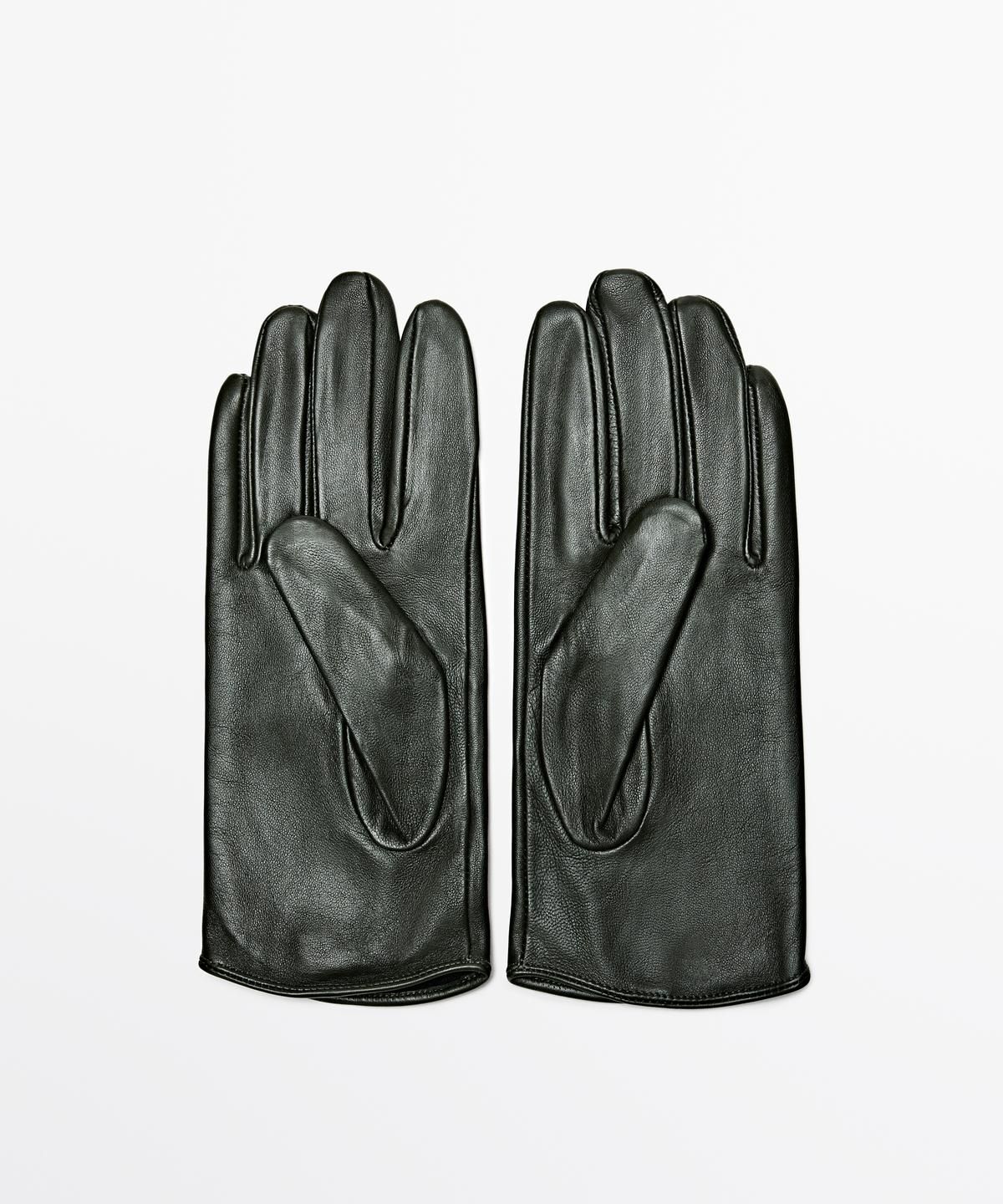 마시모두띠(MASSIMO DUTTI) 나파 레더 장갑