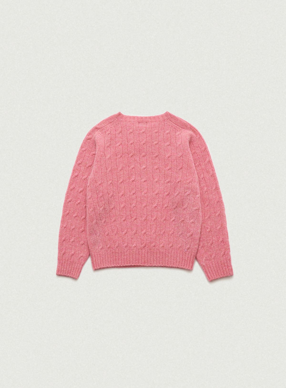 더바넷(THEBARNNET) Shaggy Dog Knit Sweater_Pink