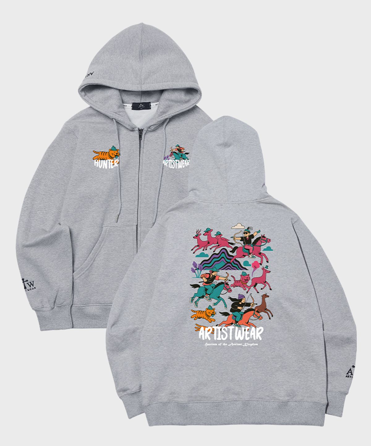 아티스트웨어(ARTISTWEAR) [ATW] 헌터스 후드집업