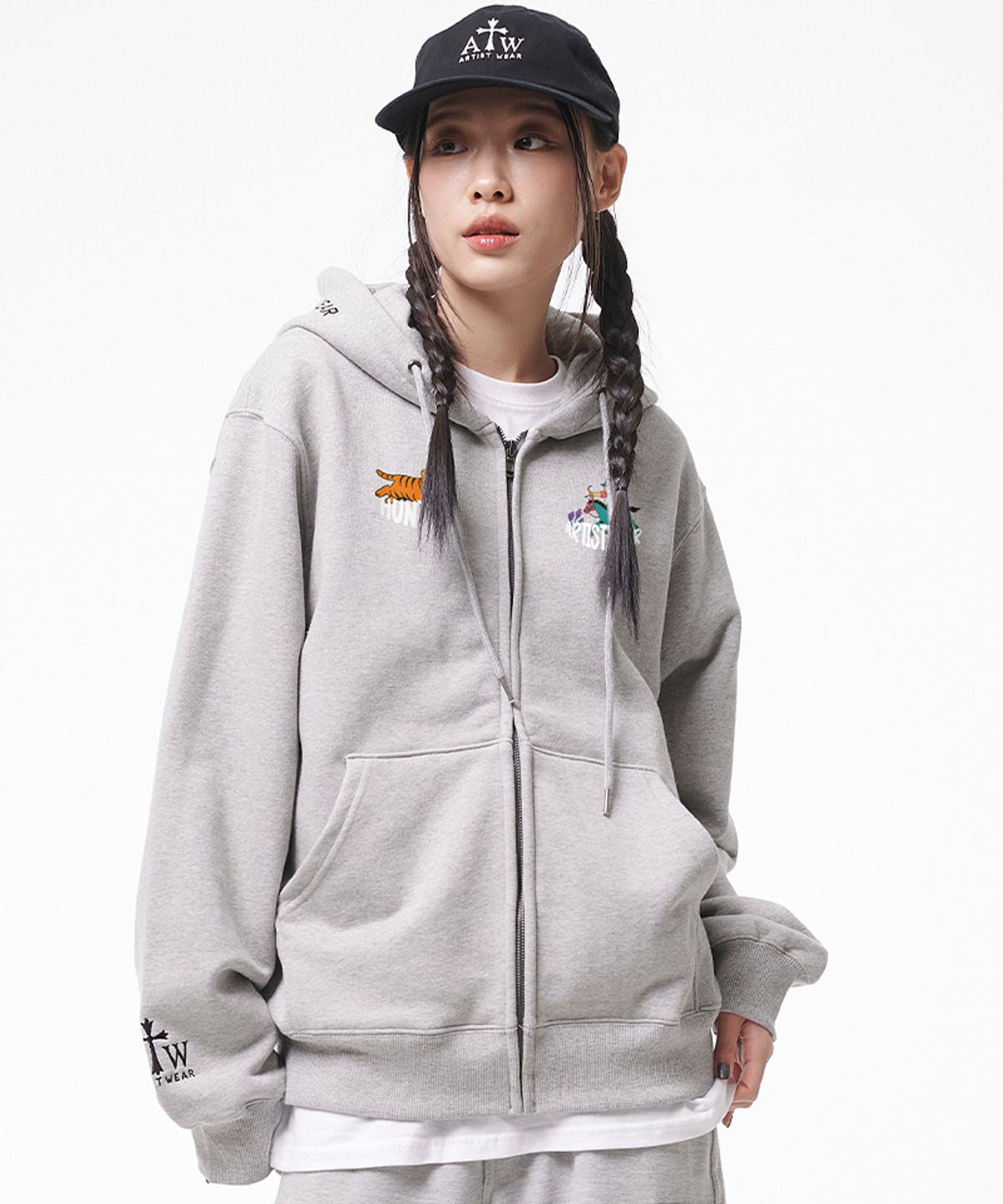 아티스트웨어(ARTISTWEAR) [ATW] 헌터스 후드집업