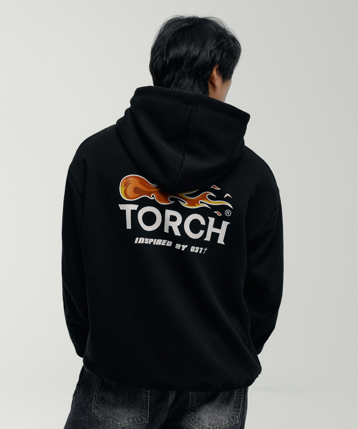 토치(TORCH) TORCH 0.3.1 Logo HOODIE ［BLACK］