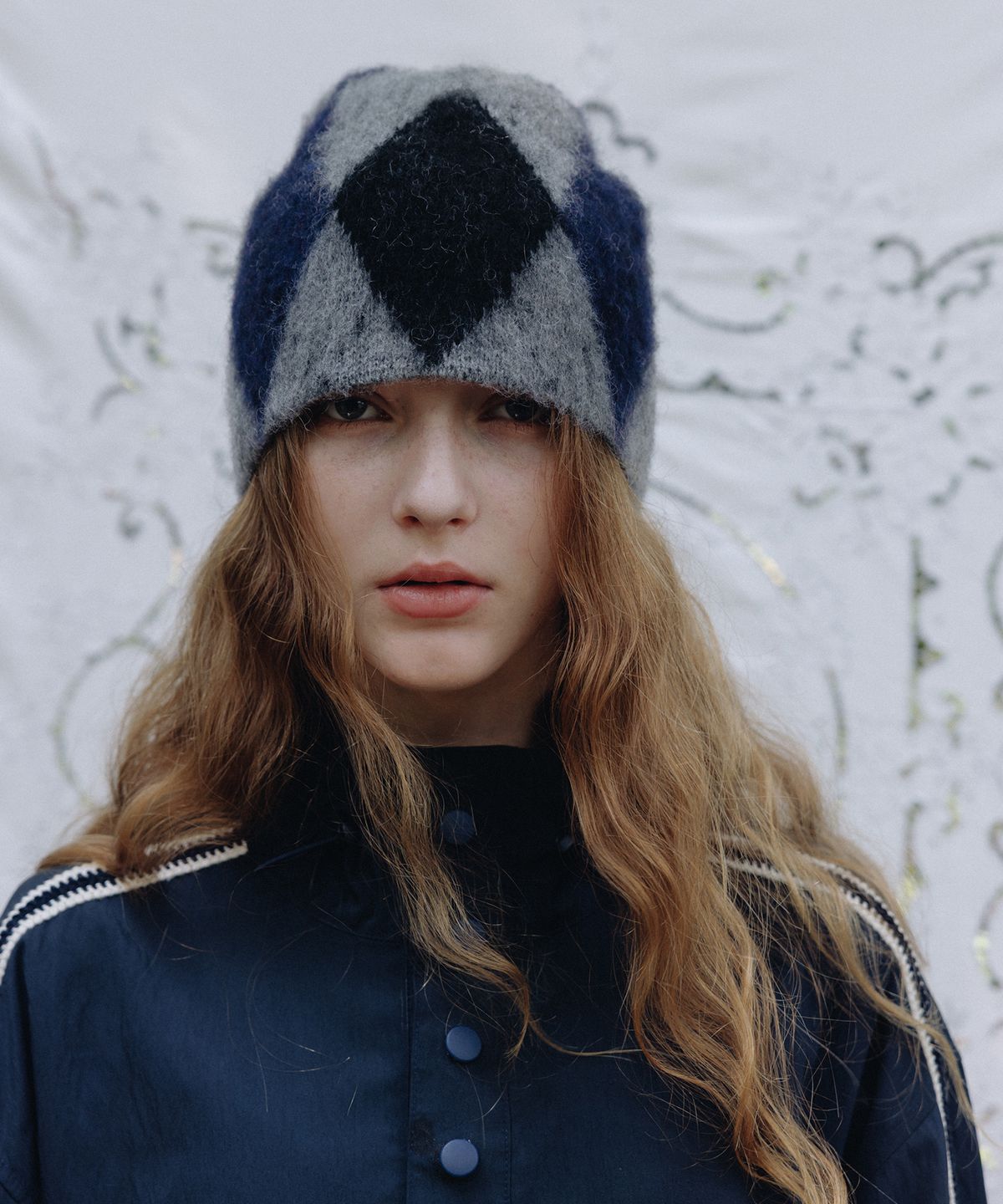 프리터(FRITUR) Argyle Beanie 2Color_F253HT01