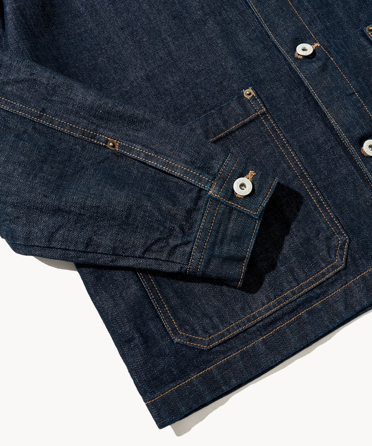 덴메이드(DENMADE) Selvedge Work Jacket (Deep Indigo)