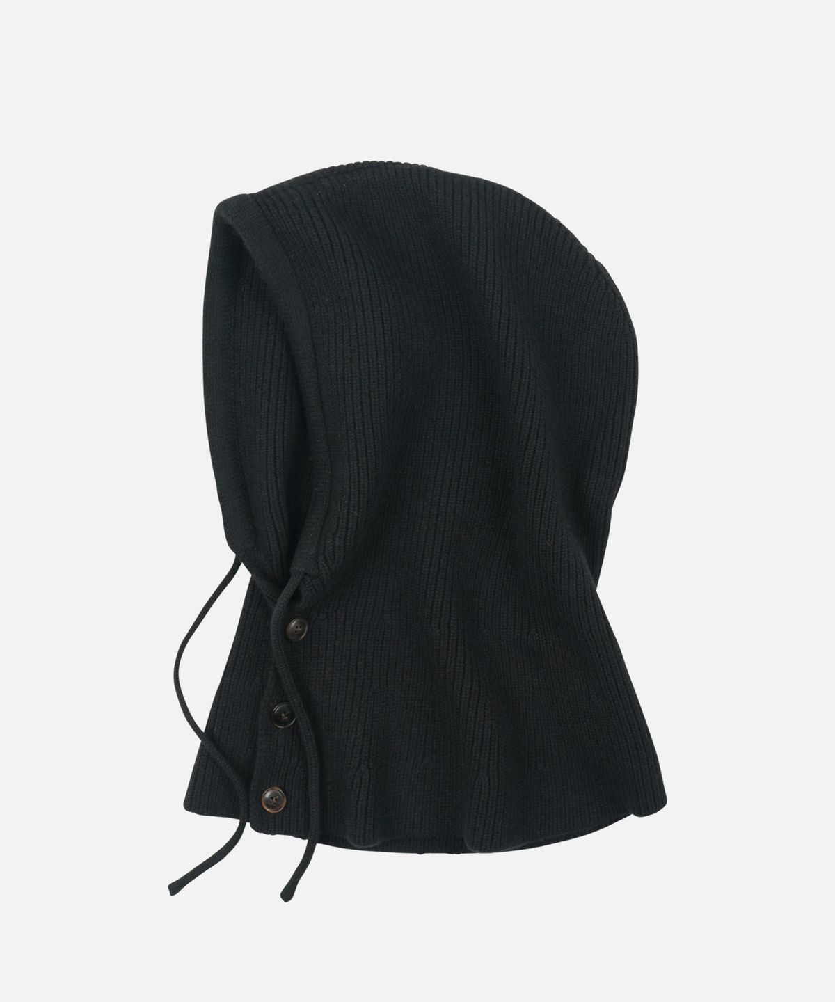 프리즘웍스(FRIZMWORKS) MERINO WOOL KNIT BALACLAVA _ BLACK