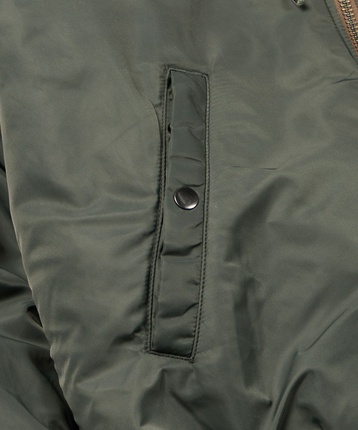 프리즘웍스(FRIZMWORKS) ACTIVE MA-1 HOODED PARKA _ OLIVE