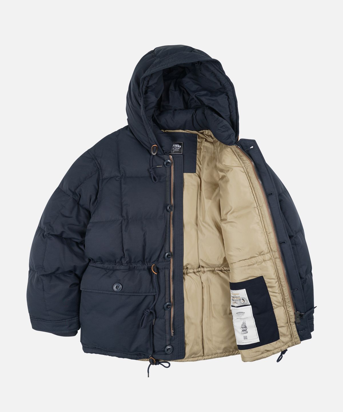 프리즘웍스(FRIZMWORKS) KARAKORAM DOWN PARKA 005 _ NAVY