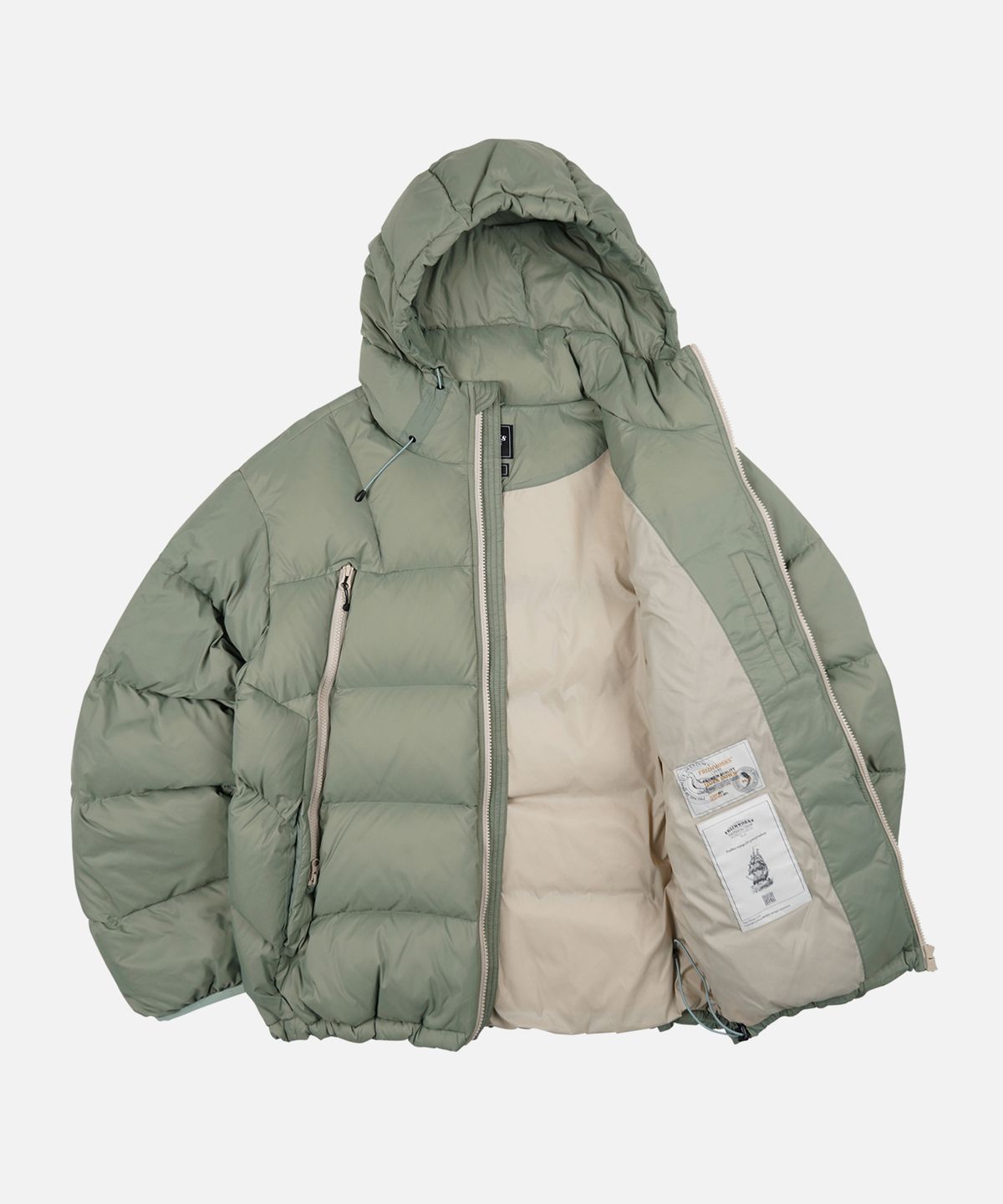 프리즘웍스(FRIZMWORKS) ALTAVIA DOWN PARKA _ LIGHT OLIVE