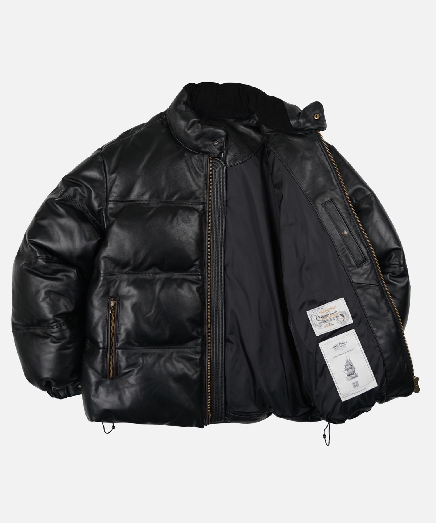 M.O MUSINSA公式 | FRIZMWORKS SNOWDON LAMBSKIN DOWN JACKET _ BLACK