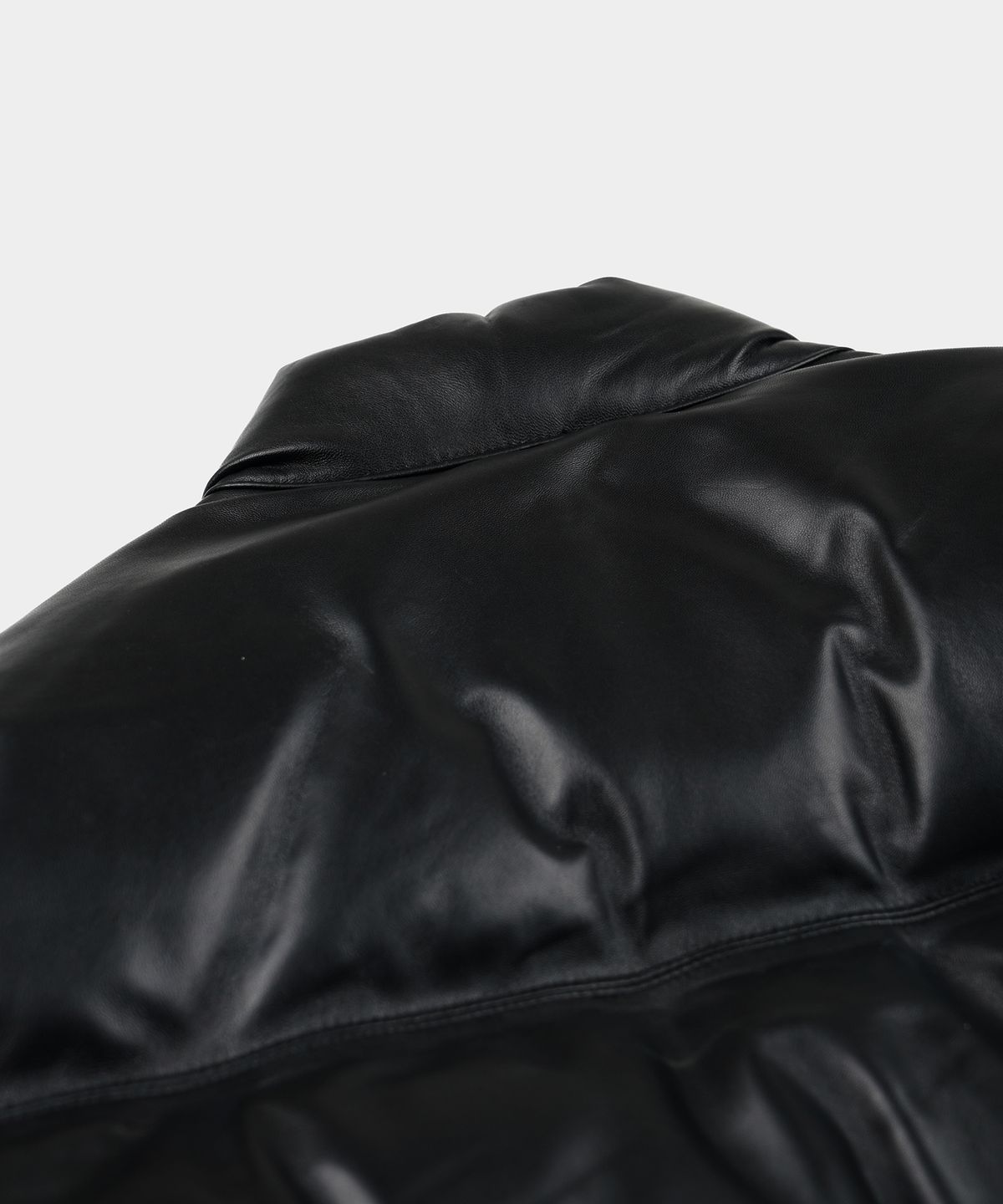 프리즘웍스(FRIZMWORKS) SNOWDON LAMBSKIN DOWN JACKET _ BLACK