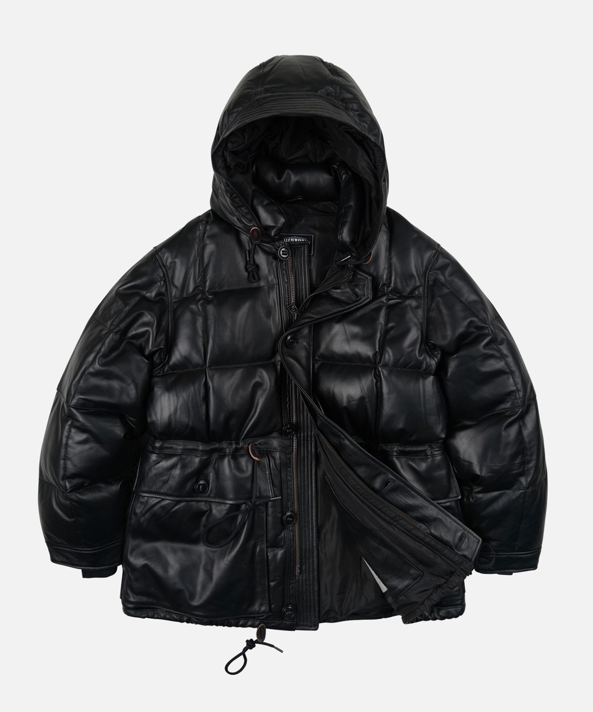 프리즘웍스(FRIZMWORKS) LAMBSKIN KARAKORAM GOOSE DOWN PARKA _ BLACK