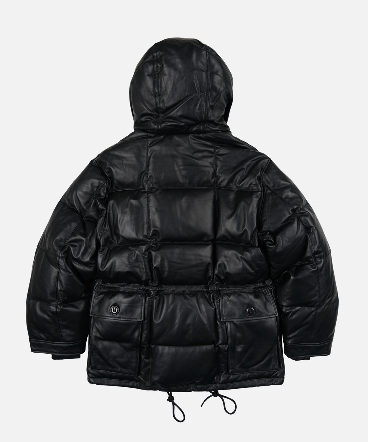 프리즘웍스(FRIZMWORKS) LAMBSKIN KARAKORAM GOOSE DOWN PARKA _ BLACK