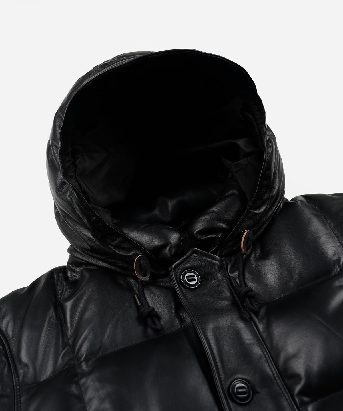 프리즘웍스(FRIZMWORKS) LAMBSKIN KARAKORAM GOOSE DOWN PARKA _ BLACK