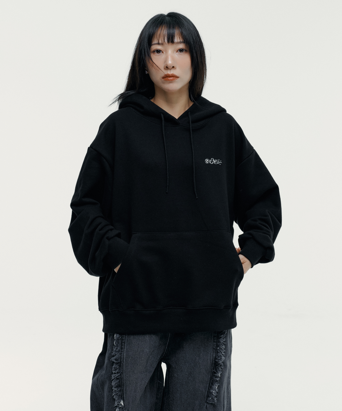 토치(TORCH) TORCH BEGINS HOODIE ［BLACK］