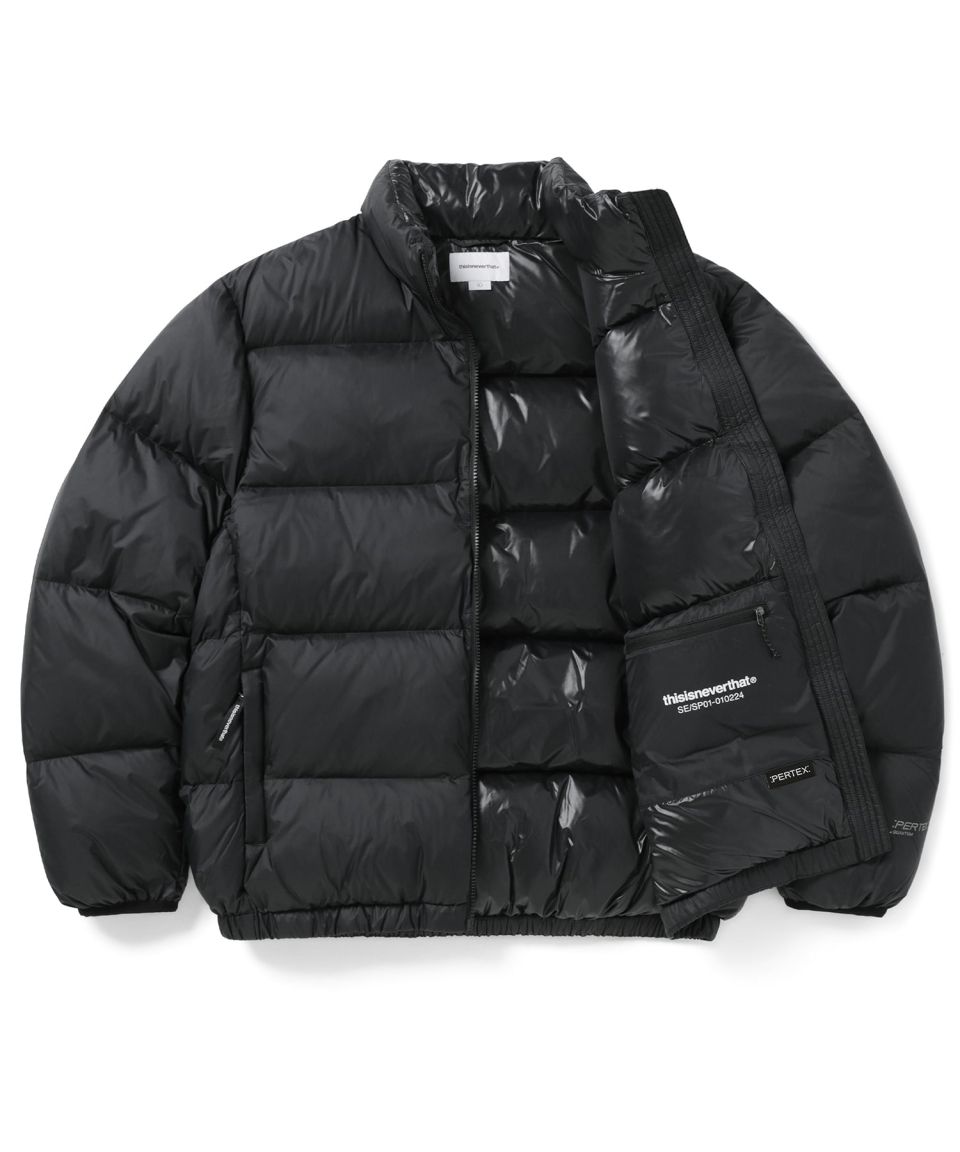 디스이즈네버댓(THISISNEVERTHAT) PERTEX T Down Jacket Black