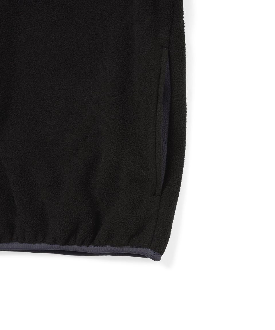 MUSINSA | thisisneverthat Fleece Pullover Black