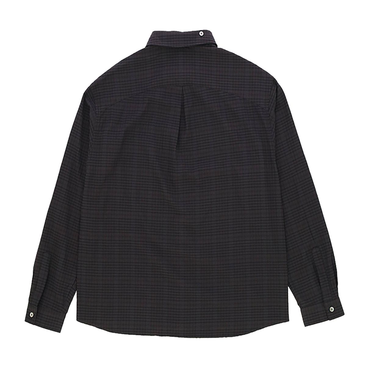 사일육공(FOURONESIXZERO) TRANS COLLAR SHIRTS 0004_VER BALANCE(BLACK)