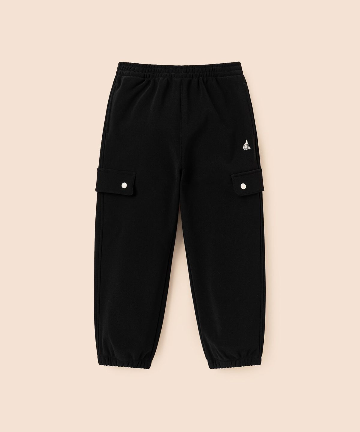 빈폴 키즈(BEANPOLE KIDS) 폴리기모 스웨트형 팬츠  블랙 (BI5X21U035)