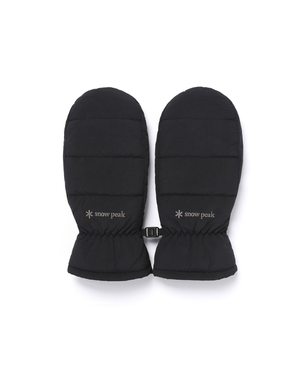 스노우피크 어패럴(SNOWPEAK APPAREL) 랜드 경량 프리마로프트 패딩 장갑 (S25WUTGL63) Black