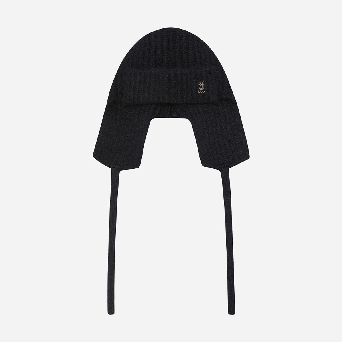 디오디(DOD) 코지 울 이어 플랩 비니(BLACK)