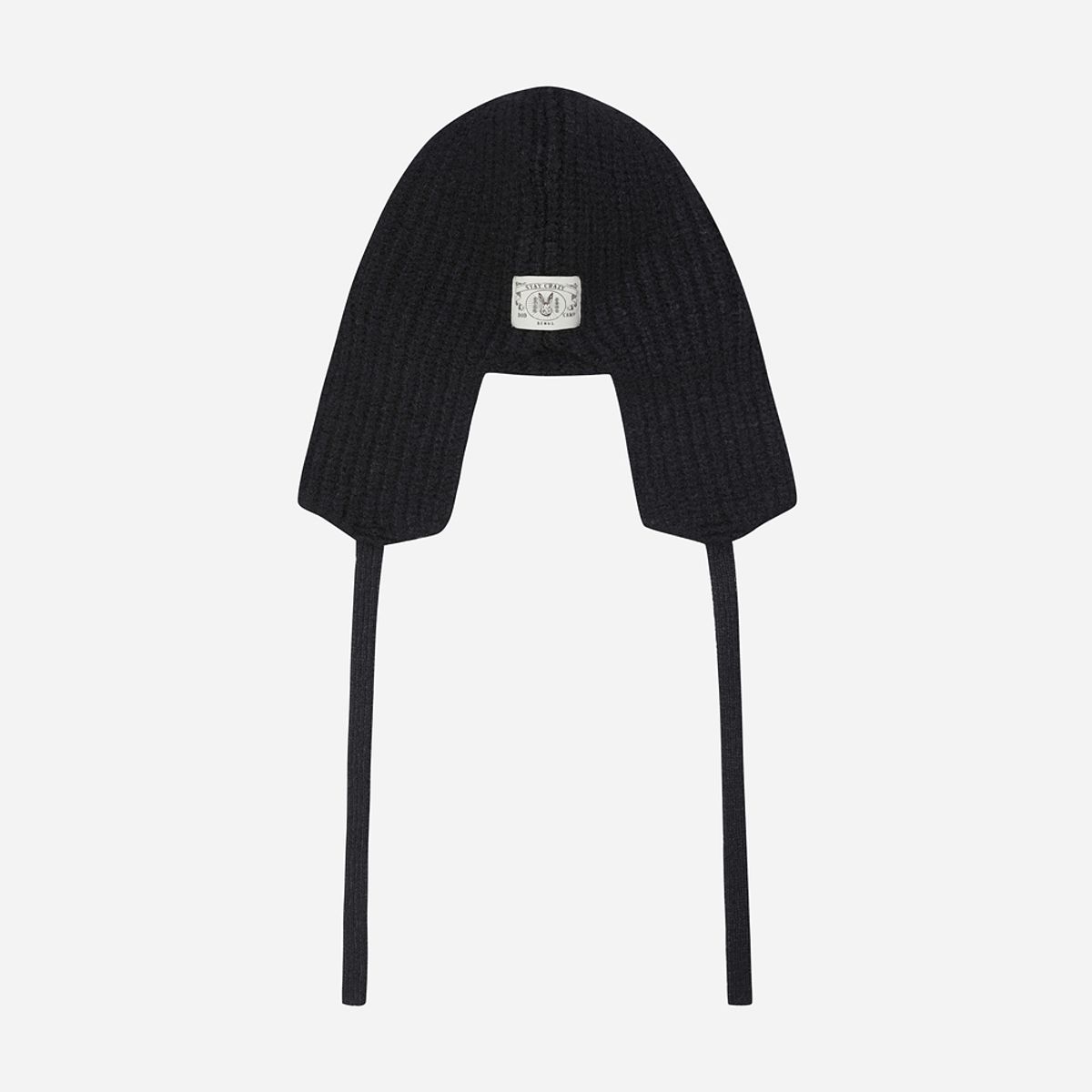 디오디(DOD) 코지 울 이어 플랩 비니(BLACK)