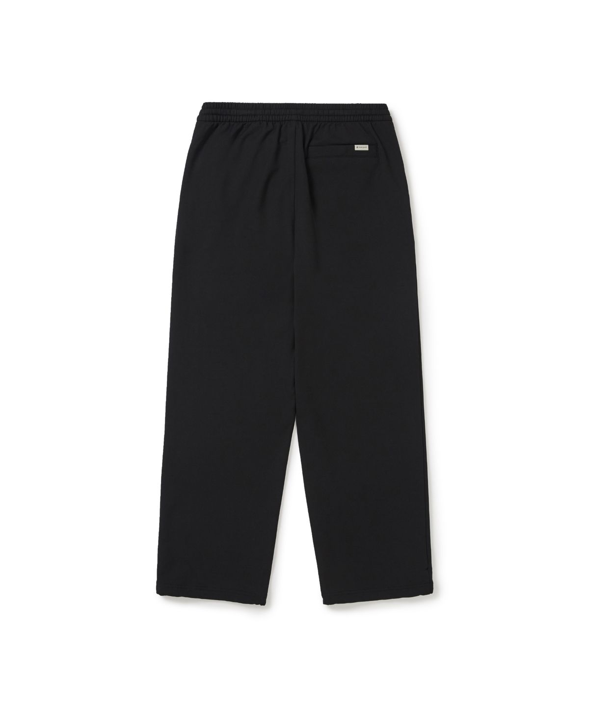 스노우피크 어패럴(SNOWPEAK APPAREL) 라고 기모 세미 와이드 팬츠 (S25WUTPT22) Black