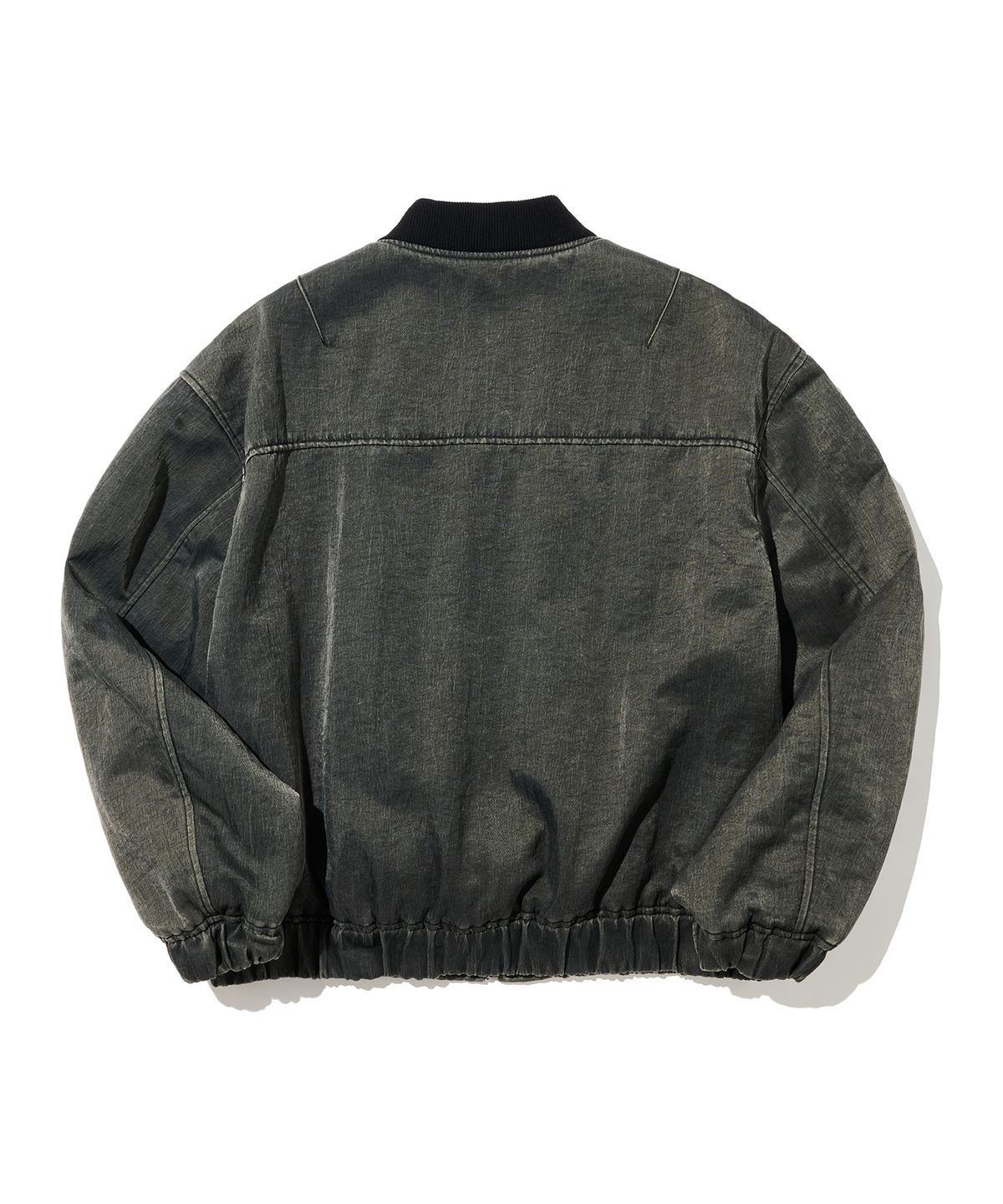 논타입(NONTYPE) SECTOR WASHED MA-1 BOMBER (CHARCOAL)