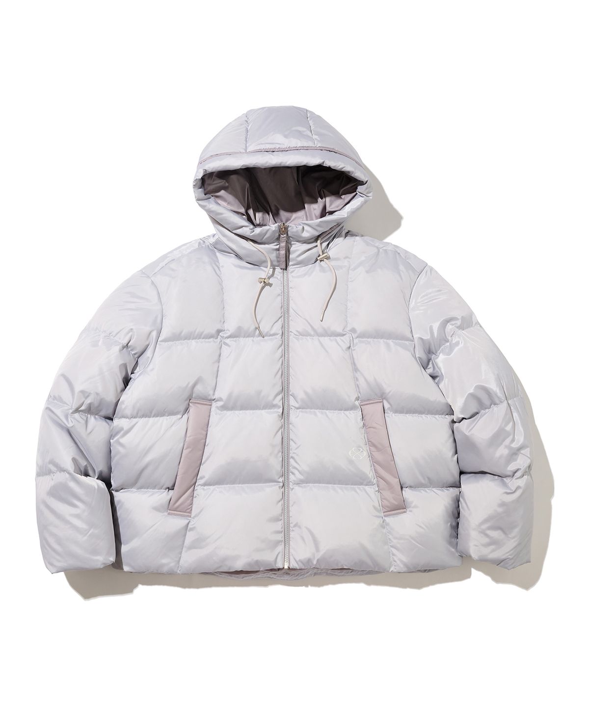 논타입(NONTYPE) CONTRAST COMFY DOWN PARKA (GREY)