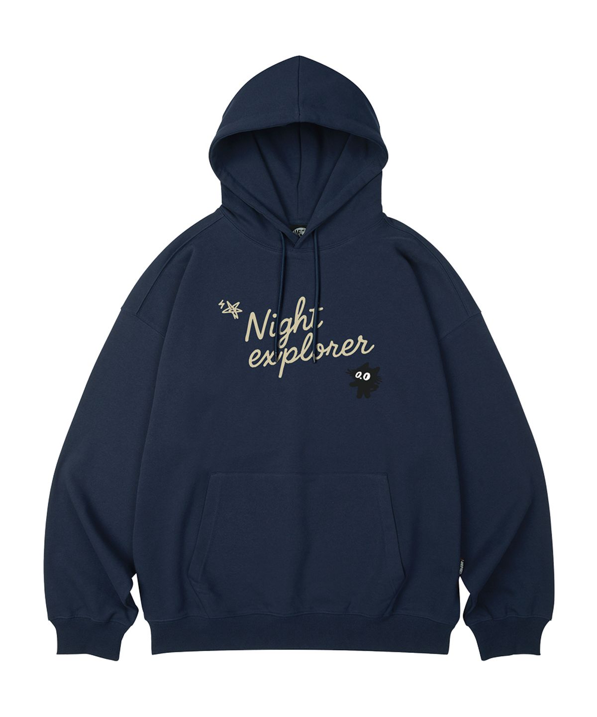 와일드락(WILDROCK) Night explorer Cat 오버핏 후드_10 COL