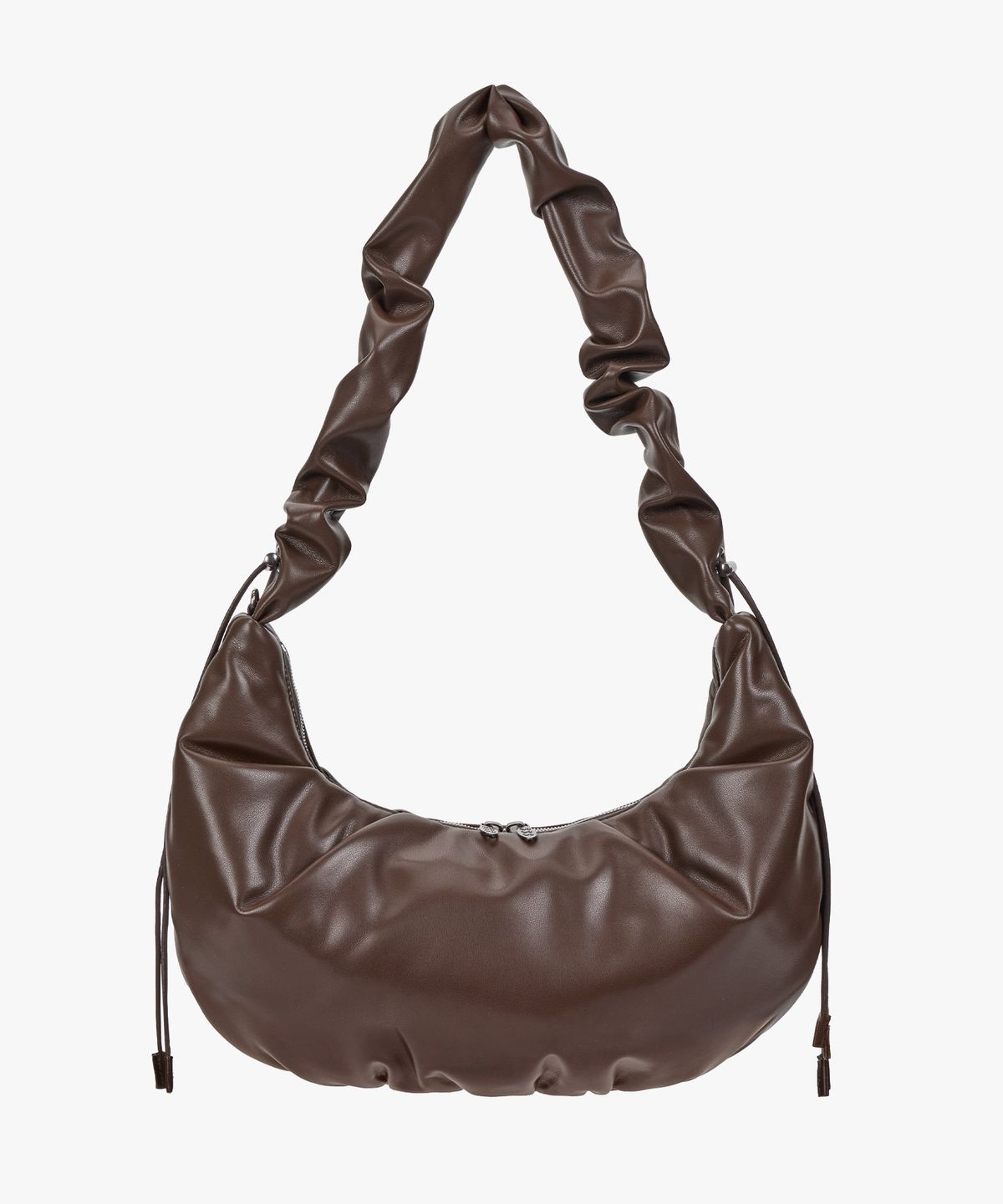 트리마치(TRIMARCH) Dumpling Classic Shoulder Bag L / Brown