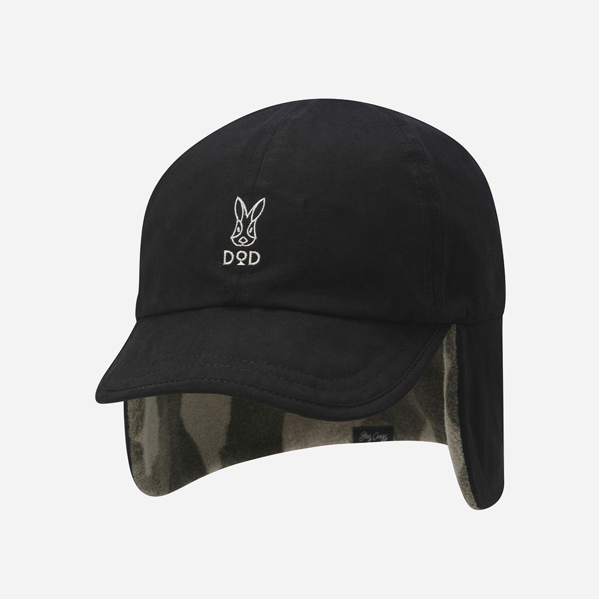 디오디(DOD) 히트레스트 리버시블 트루퍼 캡(BLACK)