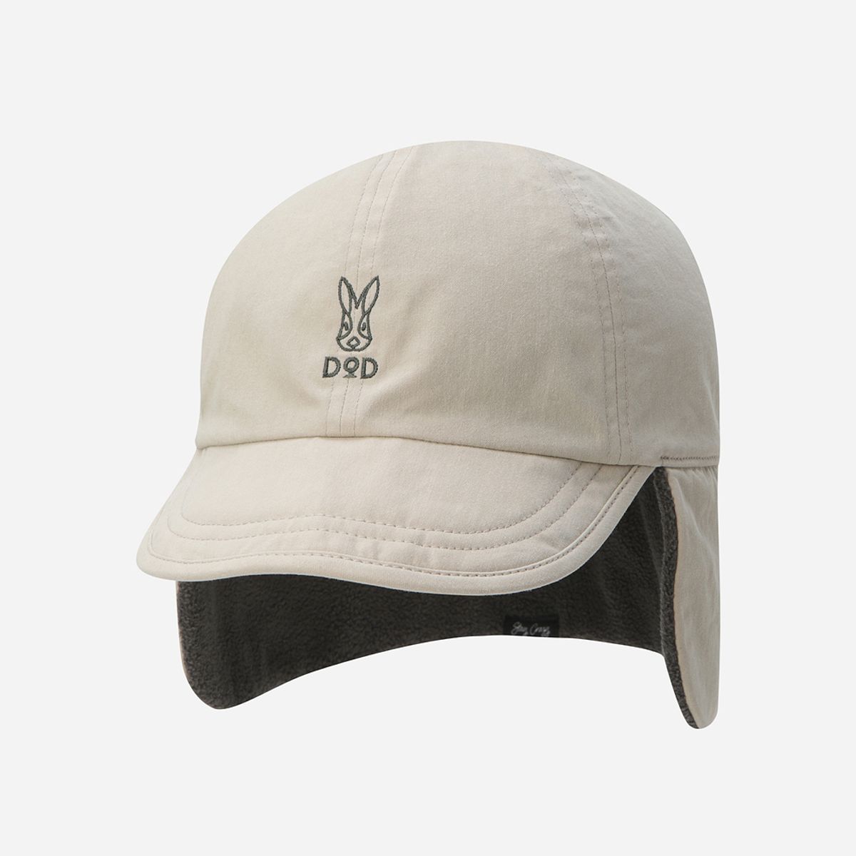 디오디(DOD) 히트레스트 리버시블 트루퍼 캡(IVORY DARK)