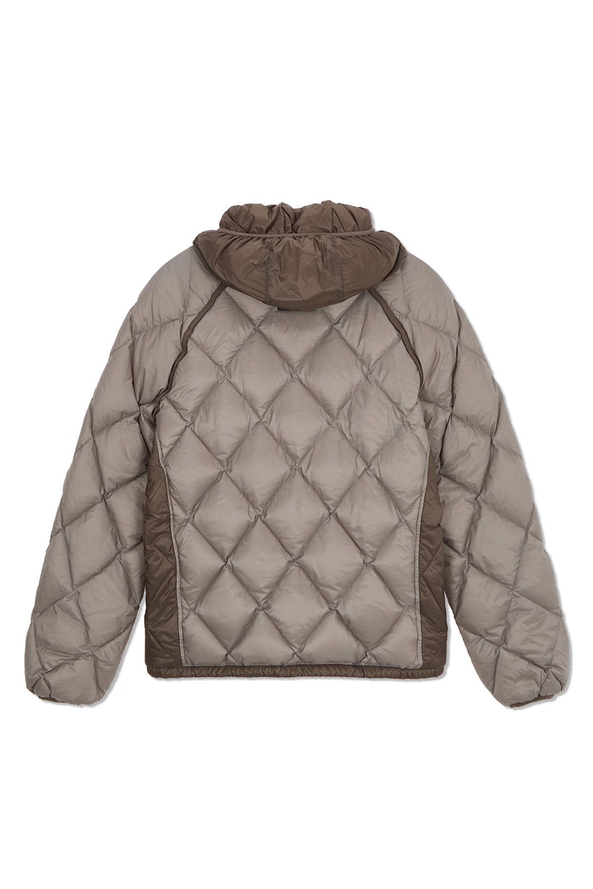 MUSINSA公式 | MATIN KIM QUILTING HOODY LIGHTWEIGHT JUMPER IN BEIGE