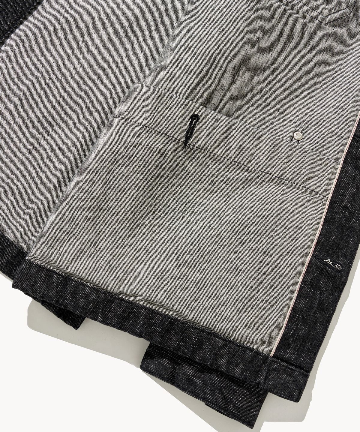 덴메이드(DENMADE) Selvedge Work Jacket (One Black)