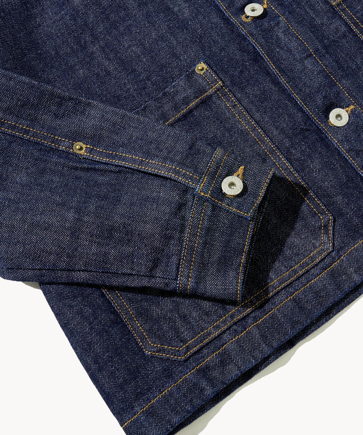 덴메이드(DENMADE) Selvedge Work Jacket (Mid Indigo)