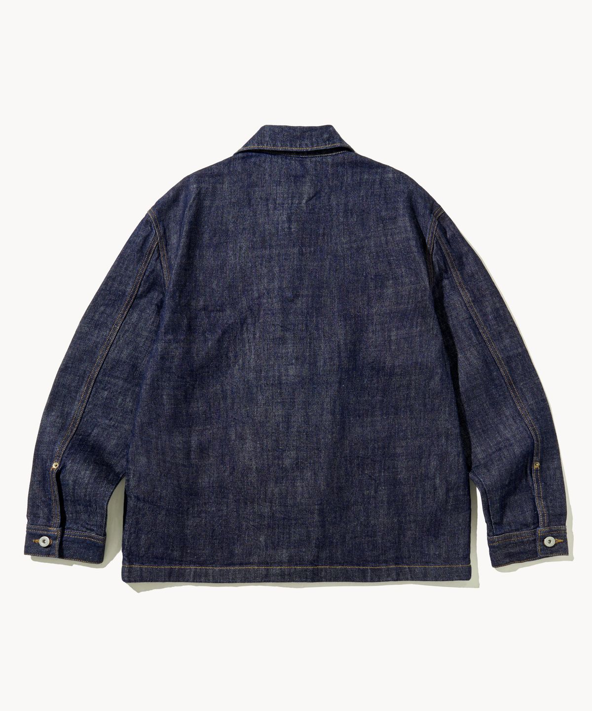 덴메이드(DENMADE) Selvedge Work Jacket (Mid Indigo)
