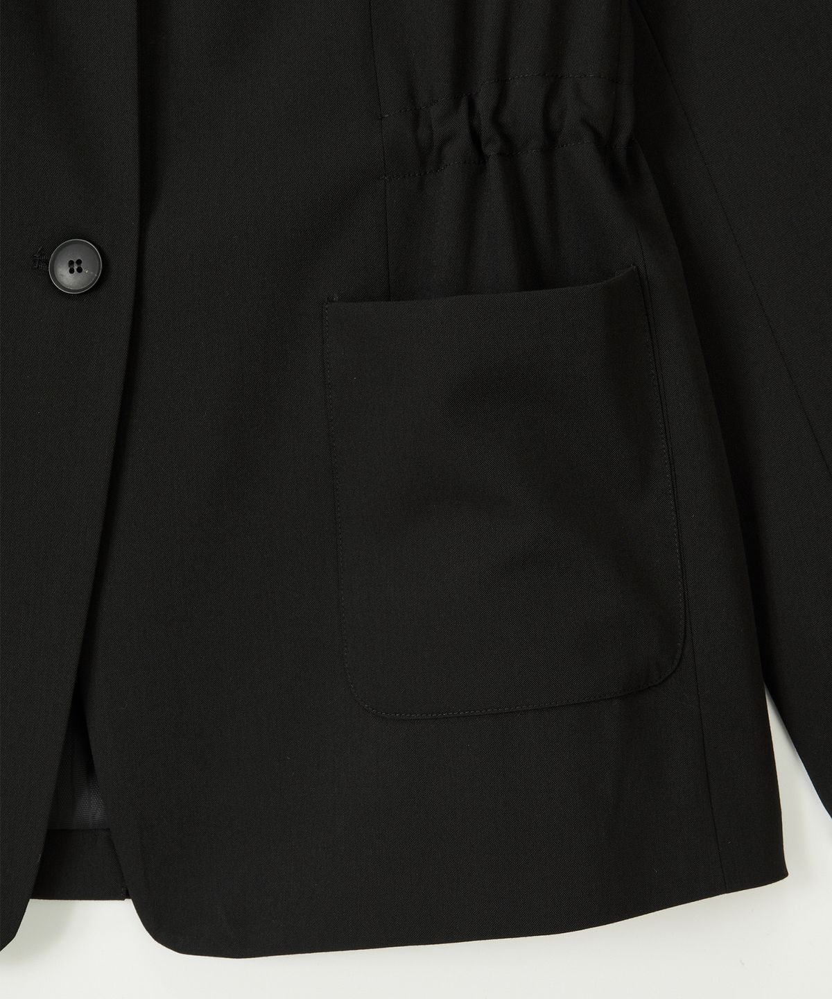 살롱 드 욘(SALON DE YOHN) Oversized String Jacket_ Black