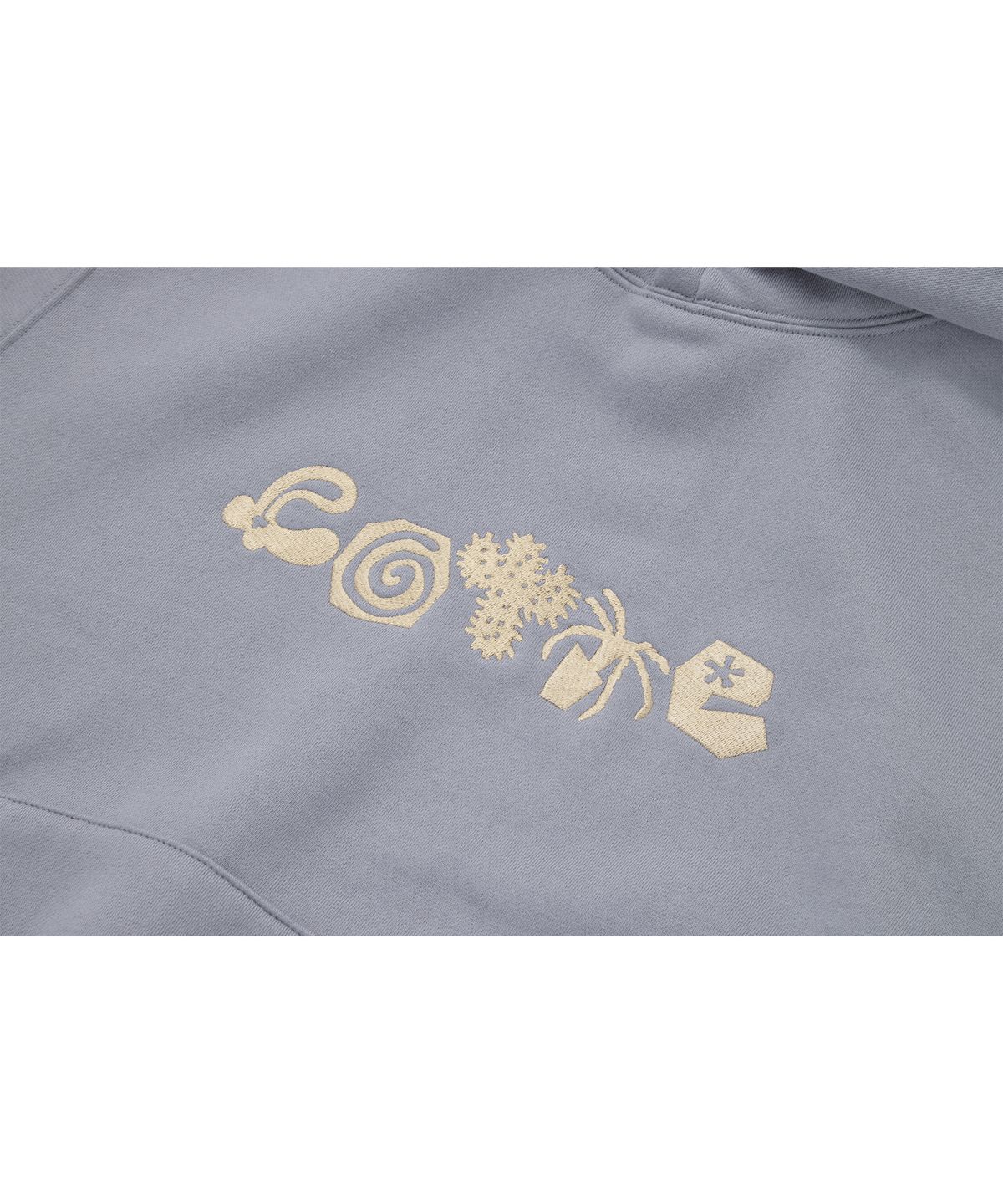 꼬떼(COTTE) 두들가든 플리스 후디(그레이)