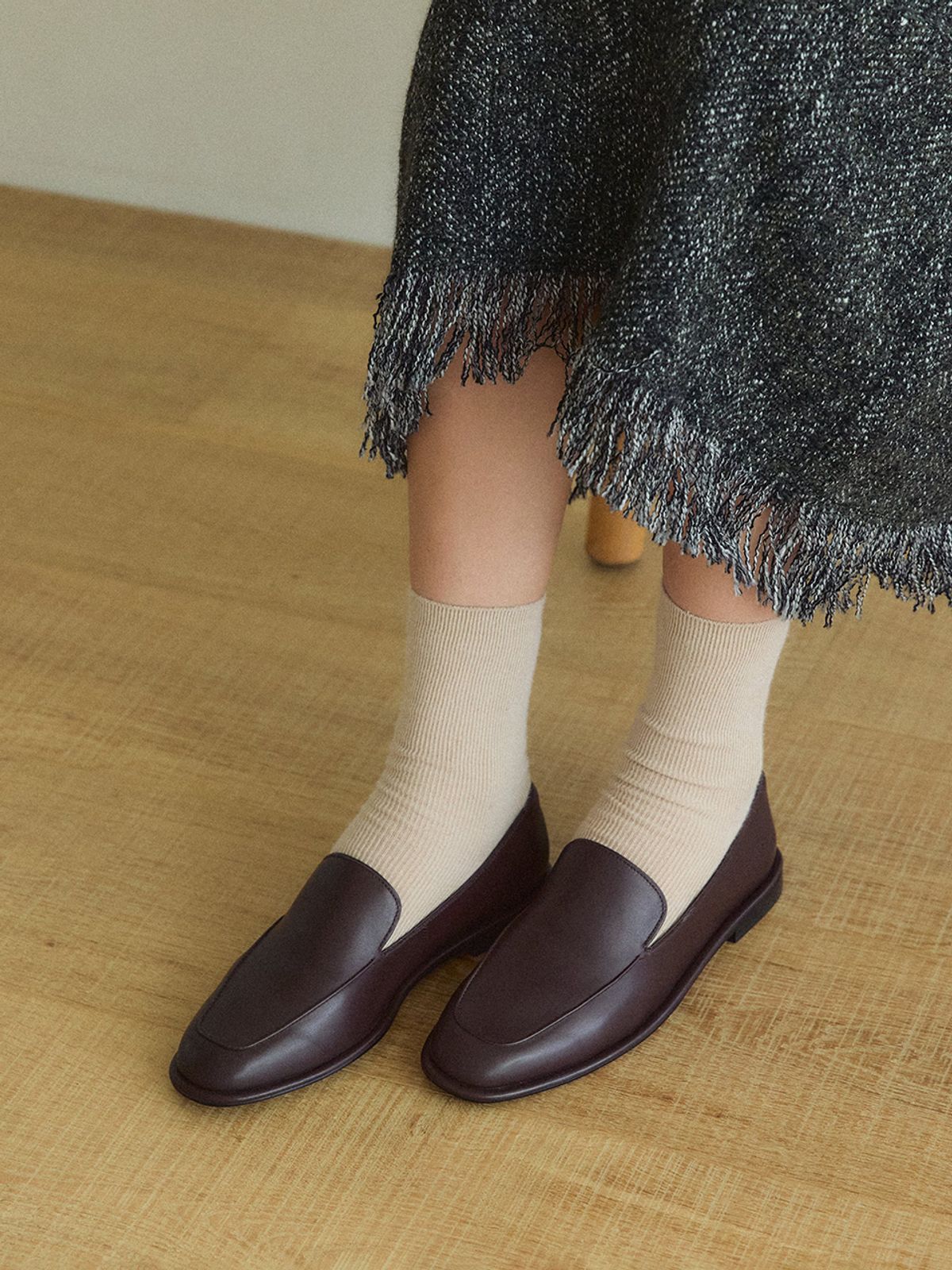 더조히(THE JOHI) Sepia Loafers_1.5CM_2 Colors